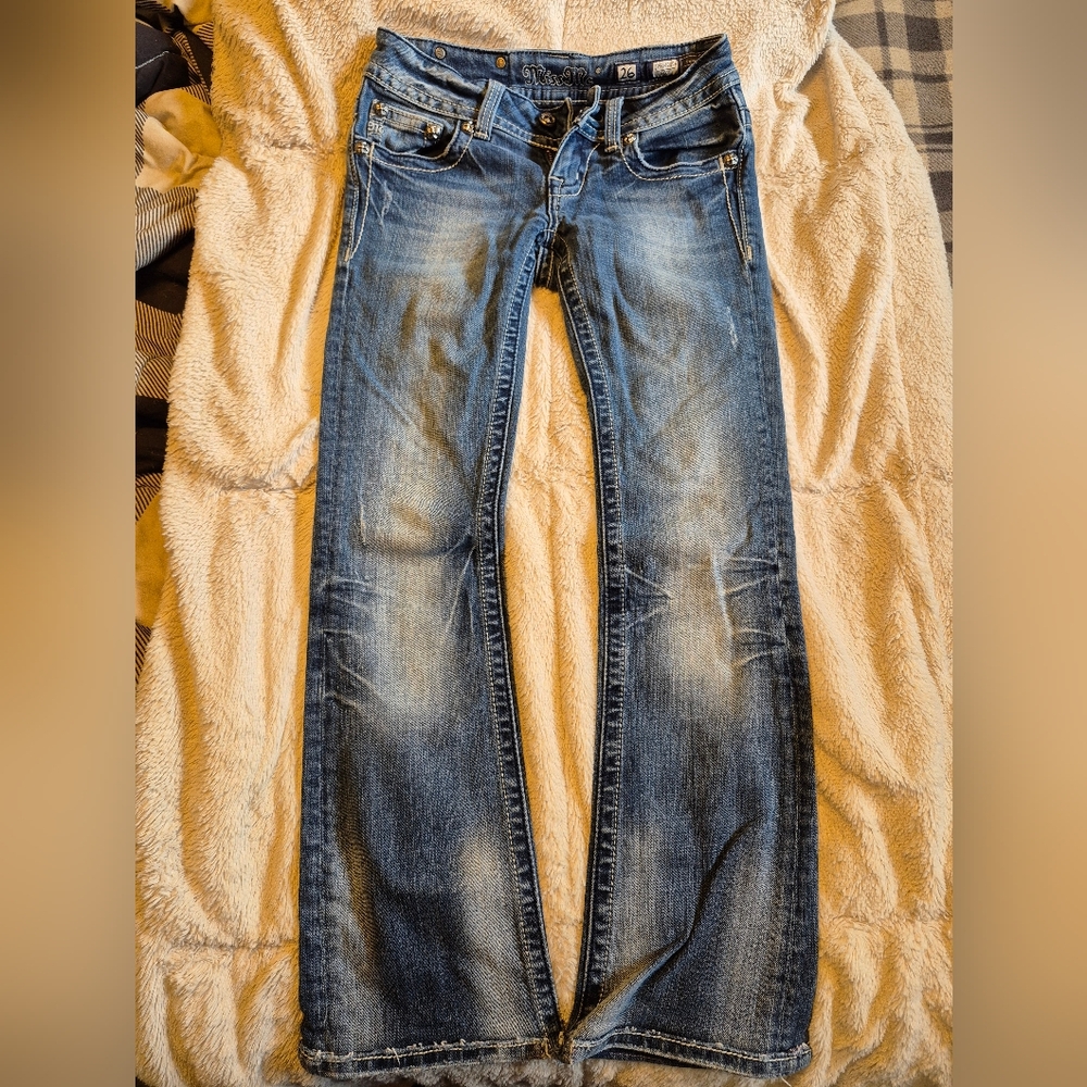 Miss Me Blue Denim Jeans